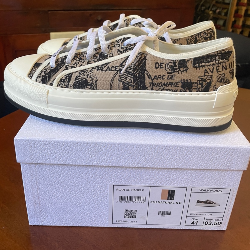 Dior platform sneakers